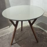 Vintage round table, Italy, circa 1970.