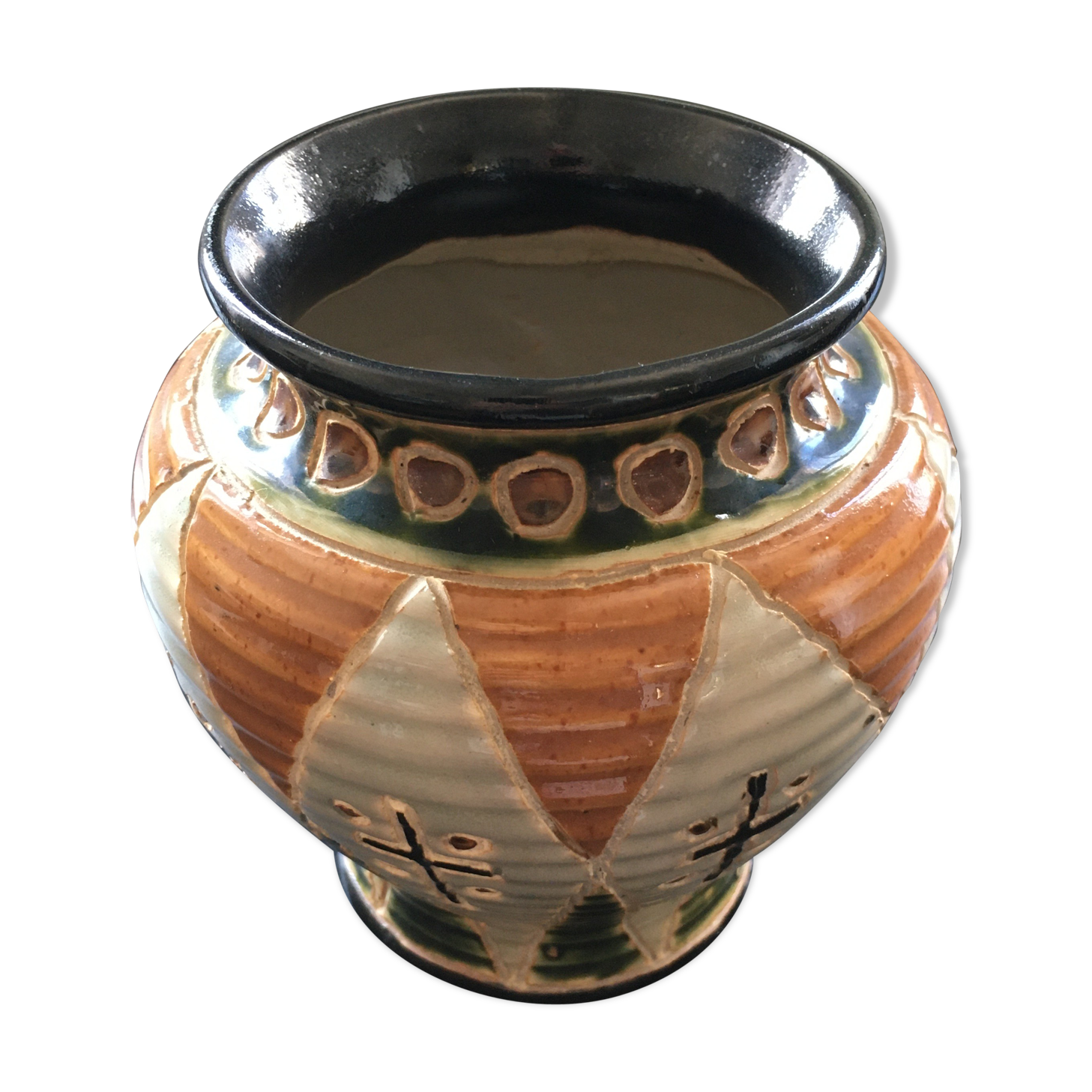 Ethnic decor vase