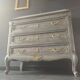 Louis XV style skate secretary