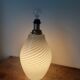 Murano glass lamp with ribbed pattern, 1970s