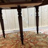 Louis Philippe style oval mahogany dining table