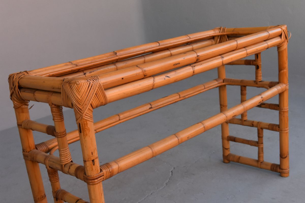 Bamboo console 60