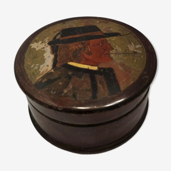 Old Breton tobacco box