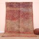 Vintage Moroccan Wool Rug 184 x 285 cm, Handmade Berber Rug, Old Rug Boho