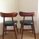 Pair of Louis Van Teeffelen chairs