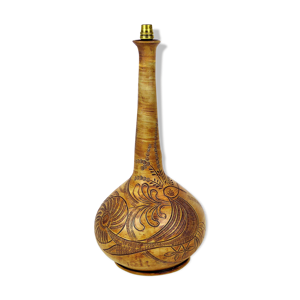 Lampe céramique Leduc Vallauris