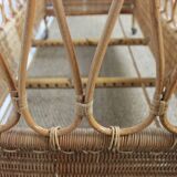 Rattan bed