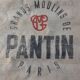 Sac en toile de jute ancien Grands moulins de Paris Pantin farine