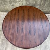 Extendable Scandinavian rosewood table, 1960s