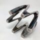 Silvered Metal CandleHolder by Jens Quistgaard, 1970s