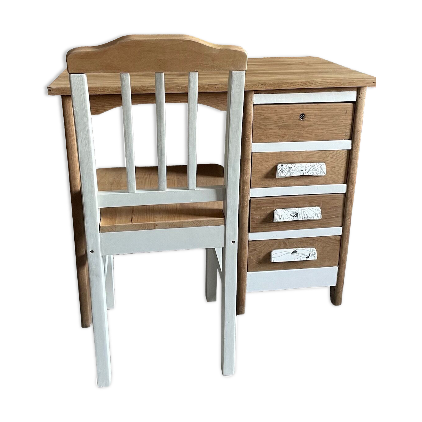 Children's desk and chair