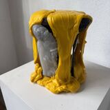 Resin fish sculpture