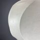 Midcentury space age cocoon hanging pendant ceiling lamp, 1960s