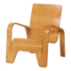Fauteuil lawo 1 de han pieck pour lawo ommen en 1946 (n° 829) | bouleau, découverte rare
