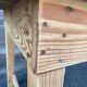Table de ferme 300 cm en sapin 1900