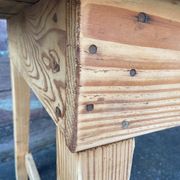 Table de ferme 300 cm en sapin 1900