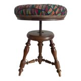 Antique piano stool