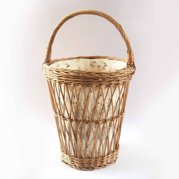 Corbeille panier en rotin