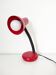Lampe vintage rouge, 30,5 cm de haut