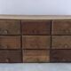 Small craft cabinet with drawers - jewelry watchmaking - vintage