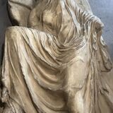 Bas-relief in plaster, cast from the Louvre