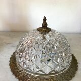 Early 20th century crystal ceiling light
