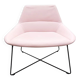 Fauteuil inclass dunas rose