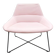 Fauteuil inclass dunas rose