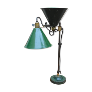 Lampe d'atelier double - feux