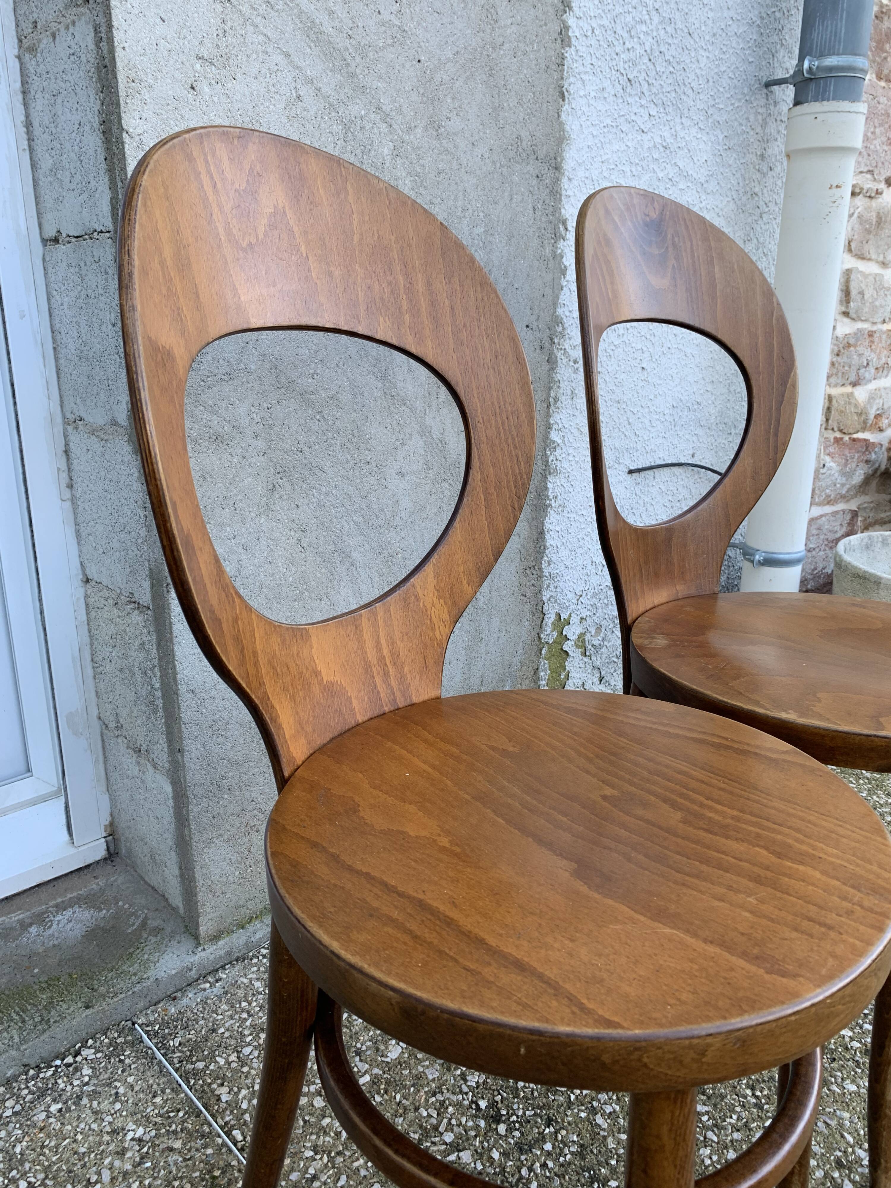 Pair of Baumann chairs