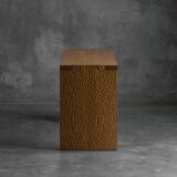 Hand-carved oak console table, France, early 21st century