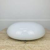 Regent vintage half-sphere opaline ball wall lamp