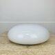 Regent vintage half-sphere opaline ball wall lamp