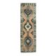 Vintage Turkish hand-knotted runner 112x358