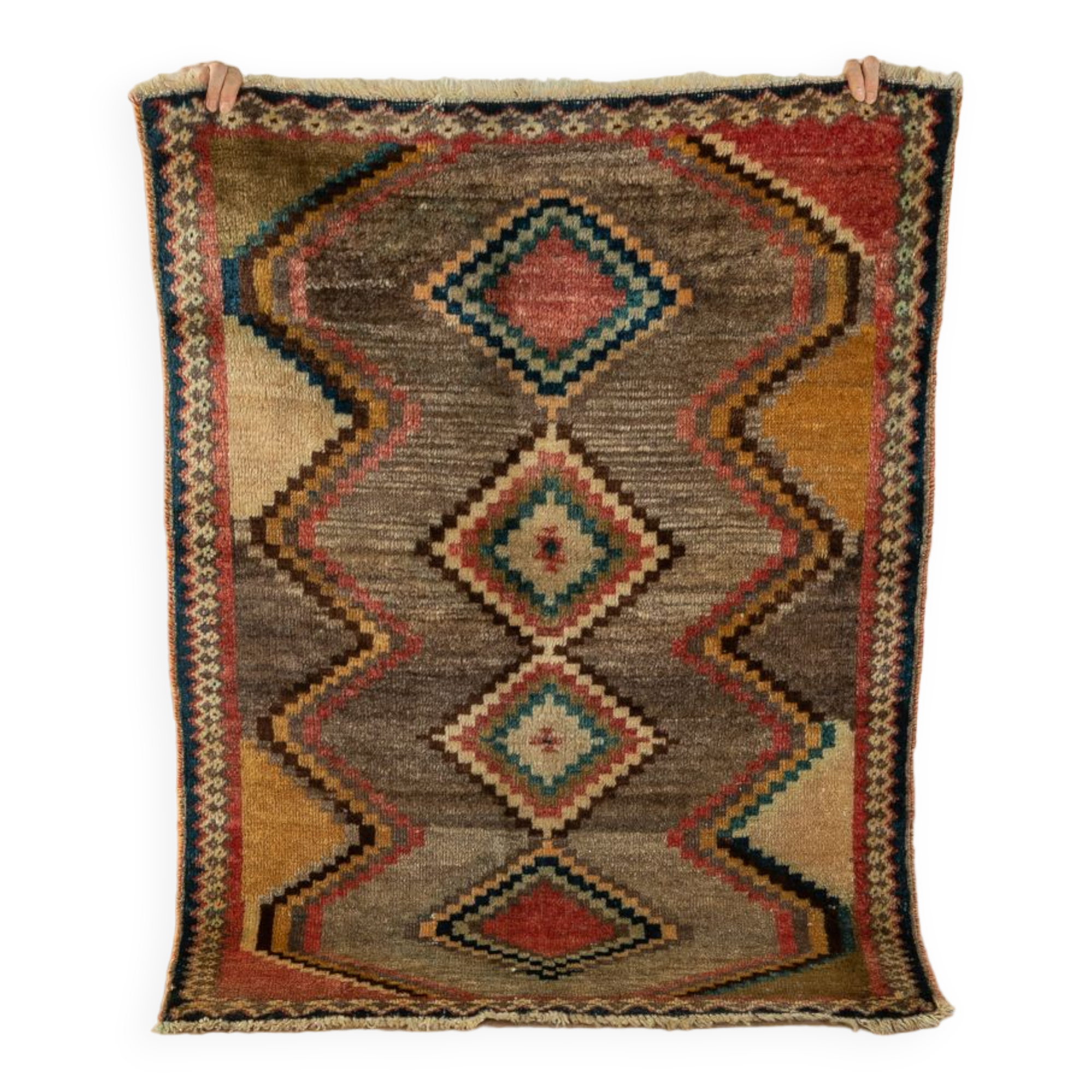 Vintage Berber rug, 127 x 205