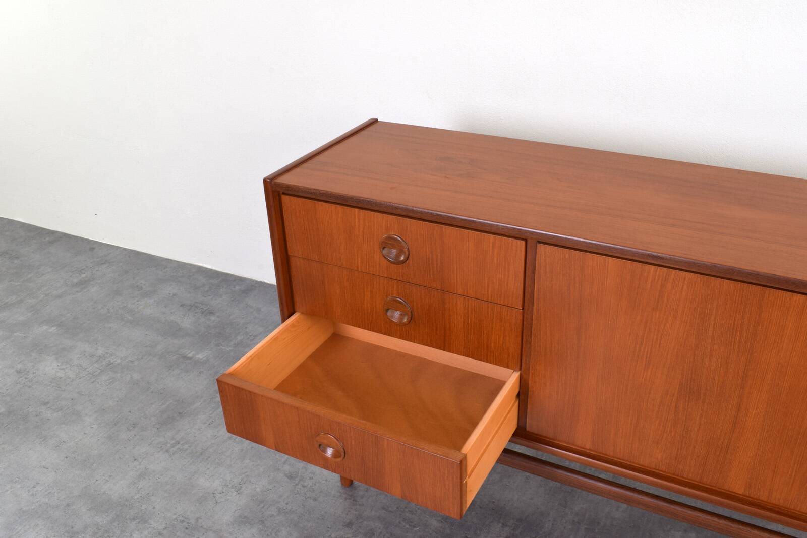Mid-Century Teak Sideboard Model Premium from Bartels, 1960s.
