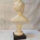 Wax bust "louyise brongniart" by miguel embil after houdon - 27 cm