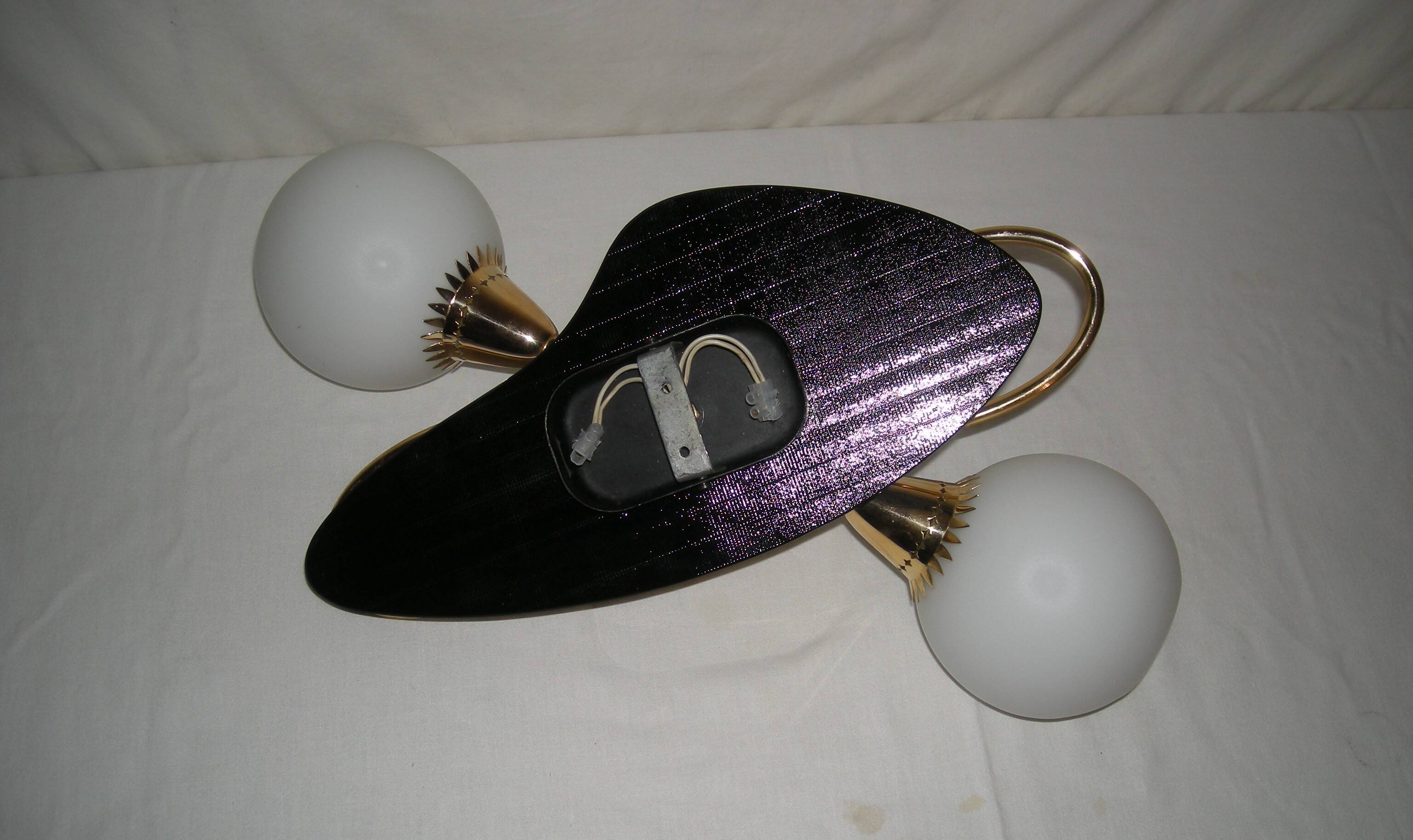 Pair of wall sconces from the 1950s