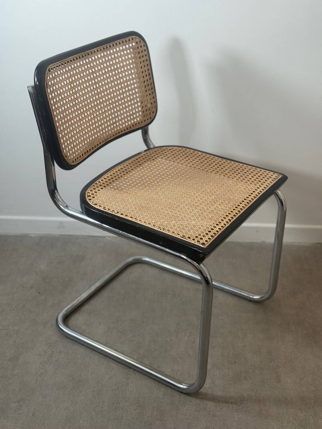 Marcel Breuer b32 black chair Made in Italy