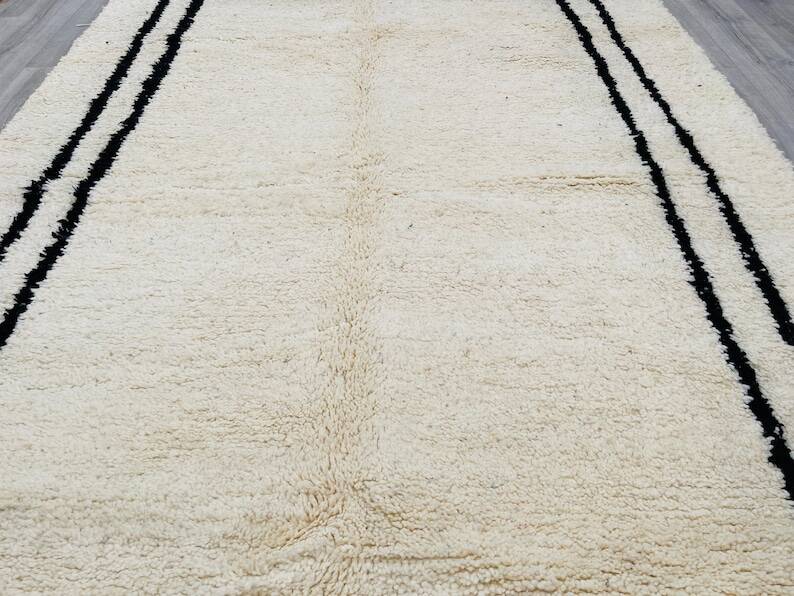 Custom Moroccan Berber rug measurements