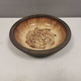 Delicious partially glazed ceramic dish 1970-80s