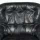 "Karaté" armchair and its ottoman by Michel Cadestin for Airborne, c. 1970