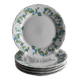 Fine porcelain dessert plates