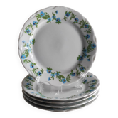 Fine porcelain dessert plates