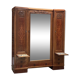 Dressing art deco walnut wardrobe