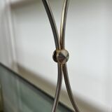 Neoclassical style silver-plated metal shelf attributed to the Jansen company