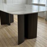 Gullwing design table by Gabriele and Oscar Buratti for Lema, made in Italy