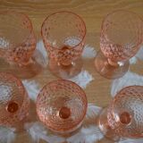 Pineapple shaped glasses 70s