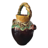 Authentic vallauris vintage jug signed