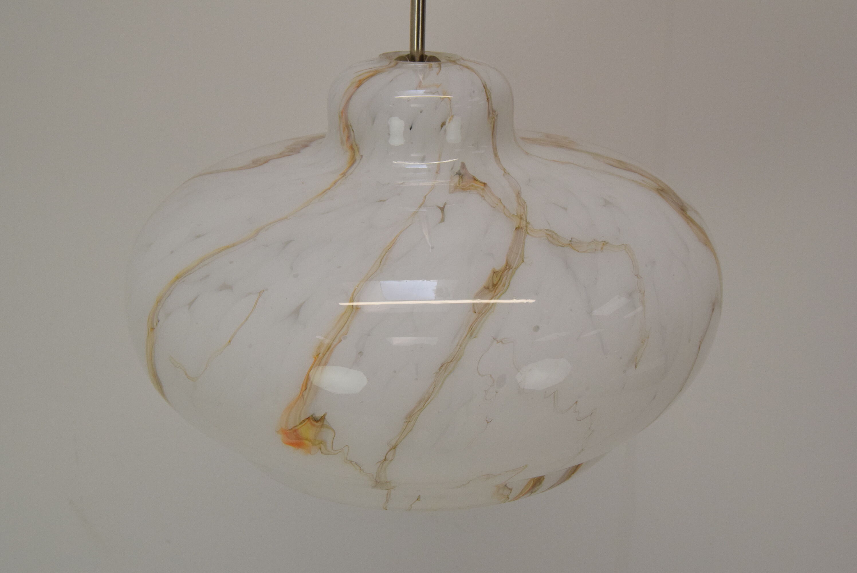 Mid-century glass pendant 1960's